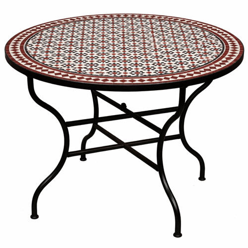 Table marocaine mosaïque - table,