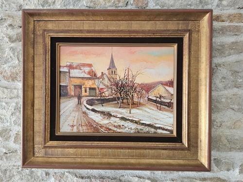 Tableau huile sur - huile, toile