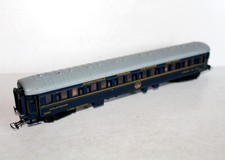 FRANCE TRAINS HO VOITURE VOYAGEUR WAGON LIT CIWL N°3332 EXPRESS EUROPEEN AMÉNAGÉ