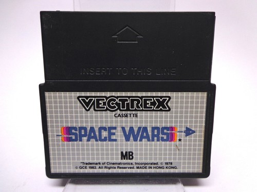 Vectrex jeu space wars - -,