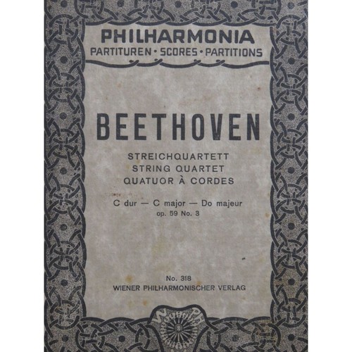 Beethoven quatuor violon - no, 9