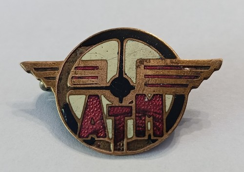 Ancien insigne émaillé atm - émaillé,