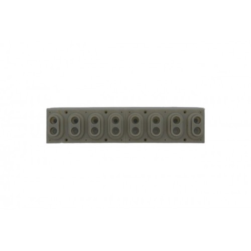 Rubber contact strip note - contact, strip,