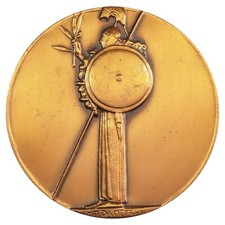 France médaille Surveillance Industrielle de l'Armement par P.M Dammann bronze
