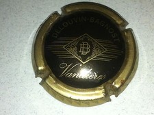 Capsule de Champagne DELOUVIN-BAGNOST (1. noir contour or)