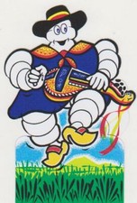 Autocollant Stickers - MICHELIN BIBENDUM REGION BRETAGNE GRAND MODELE 12X21cm