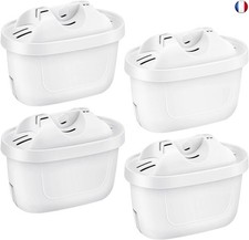4 Pack Brita Cartouche Filtre, compatibles Brita maxtra Mava elemaris XL Carafe