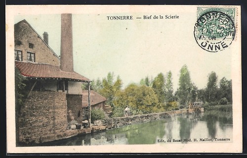 Cpa tonnerre bief la - bief,