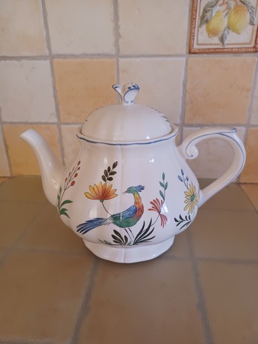 Superbe theiere faience de - superbe,