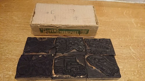 Boîte tampons scolaires - boîte,