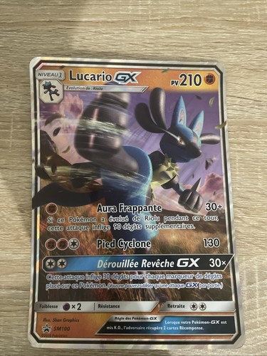 Carte pokémon lucario - pokémon,