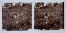 Vue stéréo en verre 6x13 cm