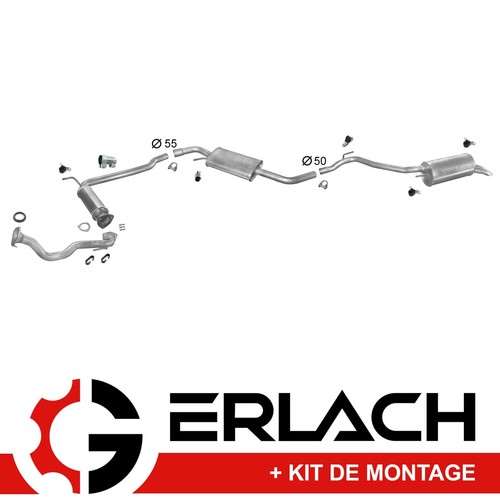 Echappement silencieux pour - , vw