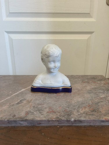 Ancien buste biscuit limoges - buste,