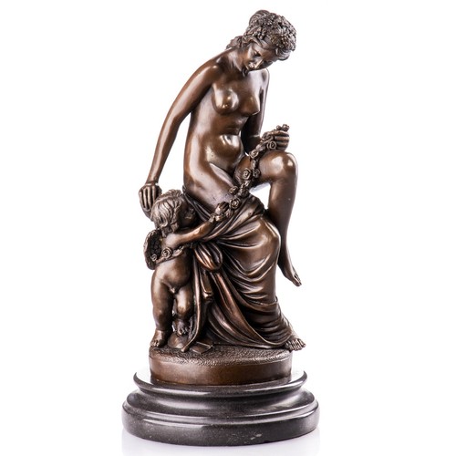 Sculpture vénus cupidon - de,