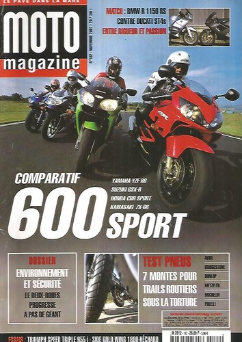 Moto magazine 182 bmw - moto, r1150