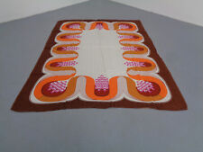 Nappe En Tissu Psychédélique Des Années 70 Espace Âge Panton