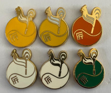 53 - LOT 6 Pin's TENNIS FFT BALLES DIFFERENTES - 2 BALLARD 2 BERAUDY 2 GDC