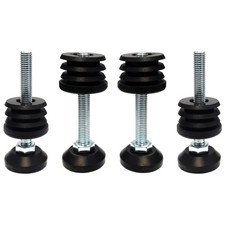4X Embout rentrant Rond avec