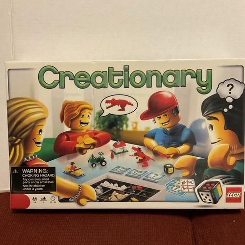 Lego creationary board game - board,