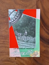 MASSEY-HARRIS FANEUSE N°6 ANCIEN DOCUMENT PUBLICITAIRE PROSPEKT 1937