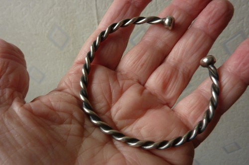 Bracelet tosadé argent - en,