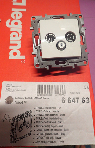 Legrand 664763 prise tv fm - prise,