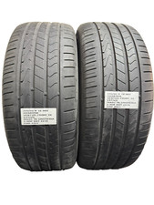 2 PNEUS D'OCCASION 225/55 R 18 98V HANKOOK ÉTÉ 5 MM DOT 2418 PNEUS D'OCCASION