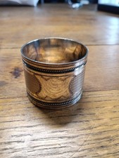 Rond De Serviette En Métal