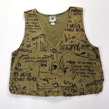 Tom Tom USA Vintage Linen Vest