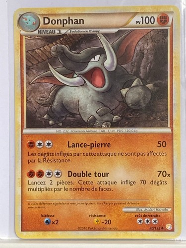 Donphan 123 hgss heartgold - 40/123,