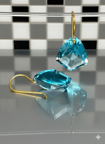 Boucle oreille pendante en - d’oreille,
