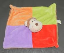 doudou plat singe grelot