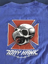 T-shirt manches longues vintage Tony Hawk Powell Peralta, taille M