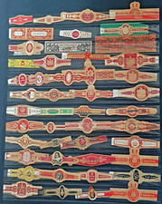 lot bagues de cigares ancien