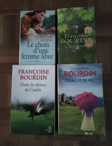 Francoise bourdin lot de 4 - francoise,
