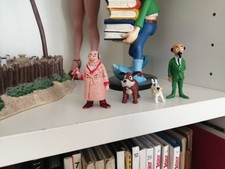 LOT 4 FIGURINES TINTIN ESSO