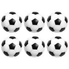  6 Pcs Mini Balles Foot Babyfoot De Table Ballons Football Petits