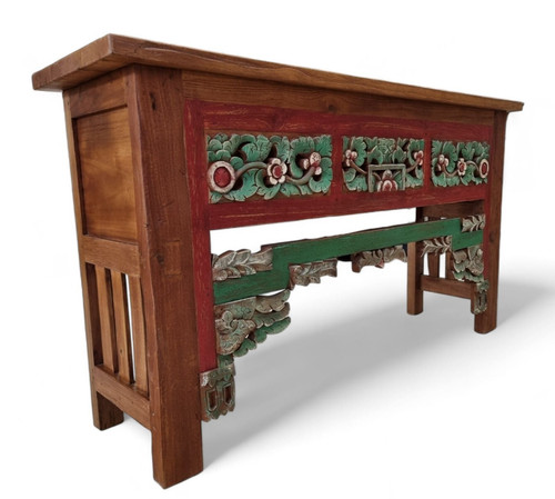 Buffet teck bois massif - en,
