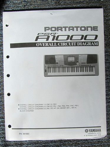 Yamaha psr a1000 portatone - yamaha,