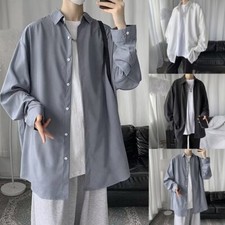 Blouse homme oversize manches longues causale et ��l��gante options disponibles