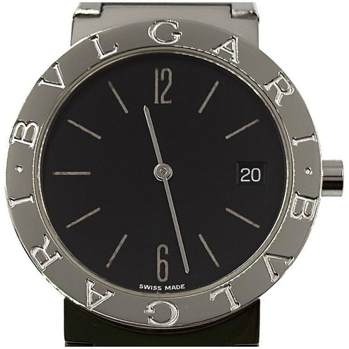 Bulgari steel quartz watch - bulgari,