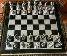 Jeu d'échecs seigneurs et