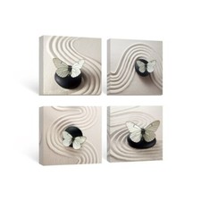 lot 4 toiles tableaux