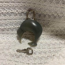 Authentique cadenas Louis Vuitton Cup 2000 n°322 gris kiwi housse set accessoire