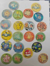 Lot 20 Tazos Pogs Pokémon