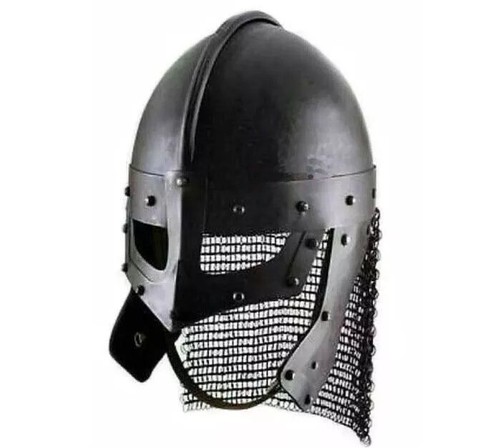 Casque corbeau viking