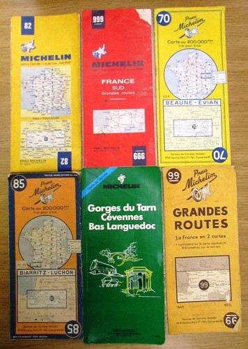 Lot cartes routieres - lot,