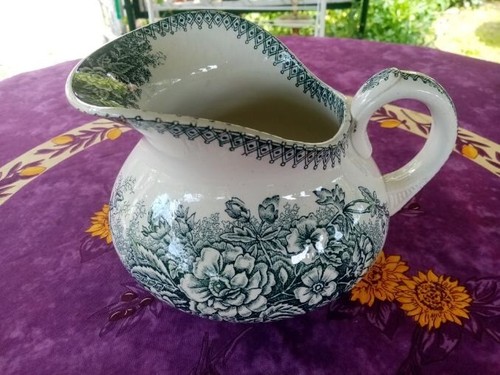 Broc toilette ancien terre - broc, de