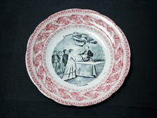 Assiette gien ancienne - assiette,